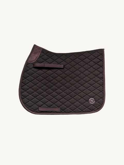 Brown Herringbone Classic Saddle Pad